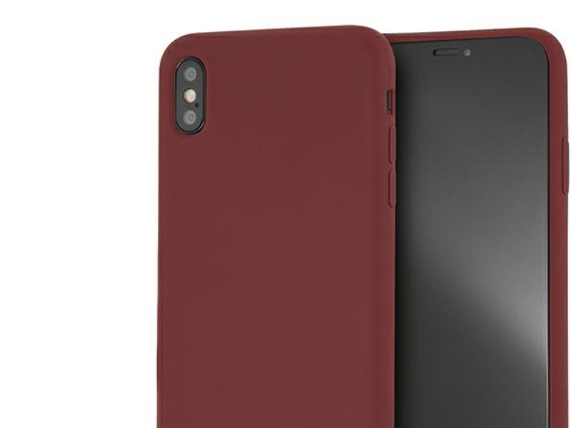 Mercedes Silikon-Line Case Für Iphone Xs Max - Rot