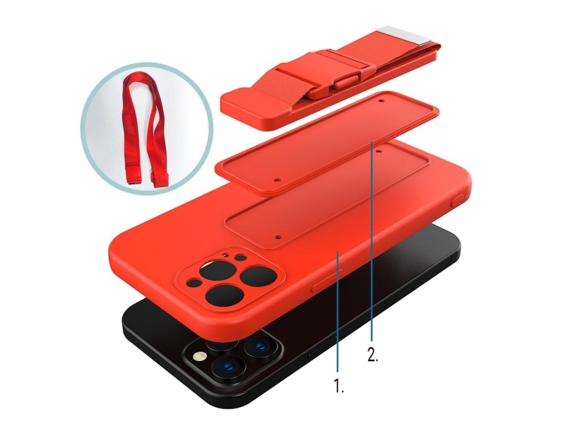 Hurtel Rope Gel-Cover - Xiaomi Redmi Note 10 5G / Poco M3 Pro - Blå
