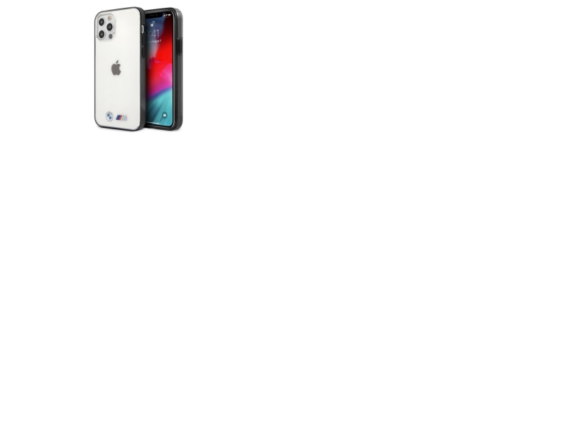 Bmw Sandblæst Cover Til Iphone 12 Pro Max - Transparent