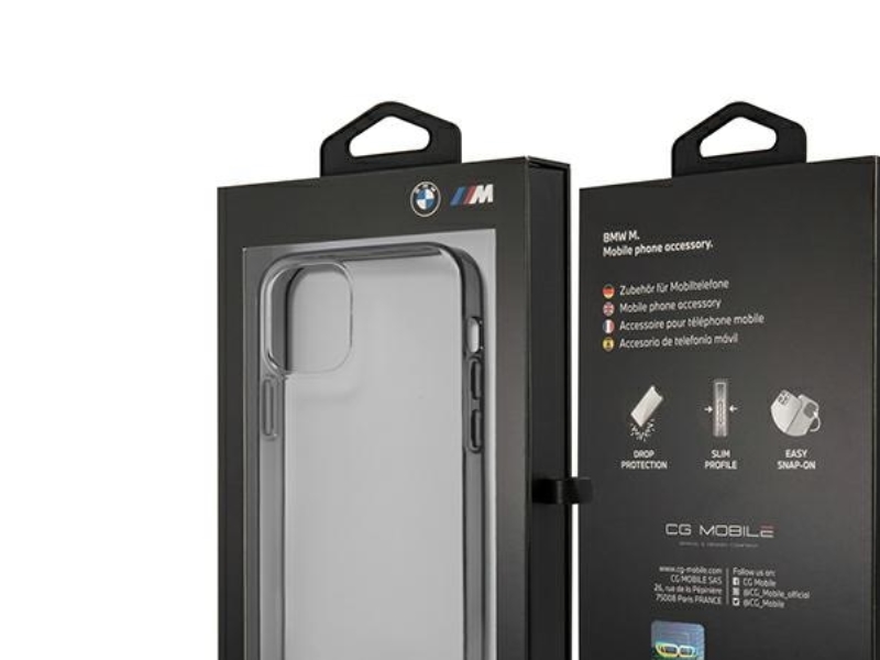 Bmw Sandblast Cover Til Iphone 12 Mini - Transparent