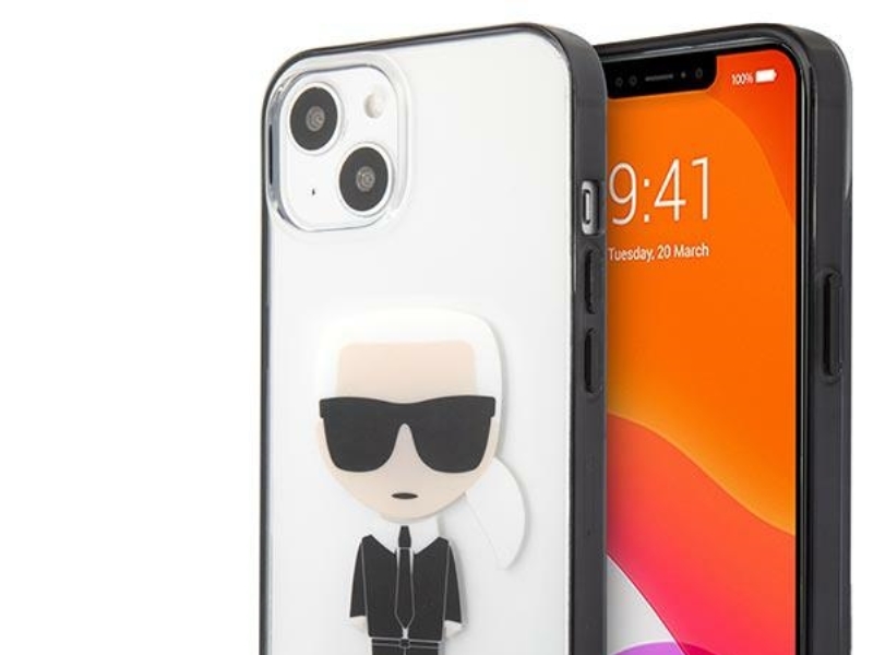 Karl Lagerfeld Iconik Karl Case Für Iphone 13 Mini - Transparent