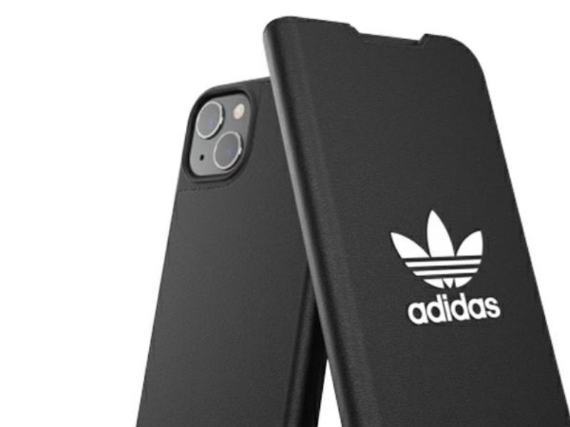 Adidas Or Booklet Case Basic Til Iphone 13 - Sort/Hvid