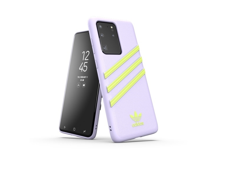 Adidas Or Formstøbt Cover Til Kvinde Til Samsung Galaxy S20 Ultra - Lilla