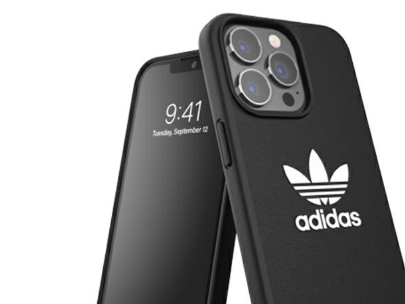 Adidas 47096, Cover, Apple, Iphone 13/13 Pro, 15,5 Cm (6.1"), Schwarz, Weiß