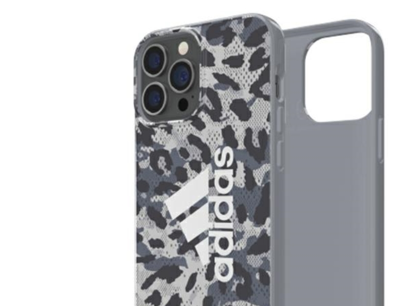 Adidas Or Snapcase Leopard Cover Til Iphone 13 Pro / Iphone 13 - Grå