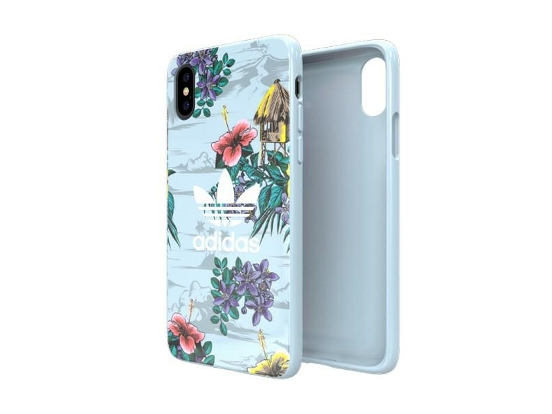 Adidas Or Snapcase Blomster-Cover Til Iphone X / Xs - Grå