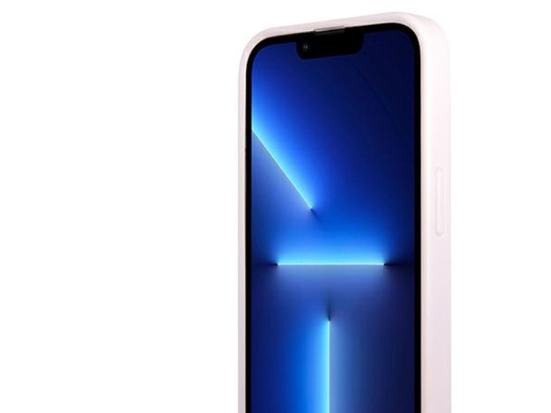 Guess Guhcp13lpsasbpu Abdeckung Til Iphone 13 Pro / 13 6,1" Lilla/Lilla Saffiano Heißprägung &Amp Metallogo
