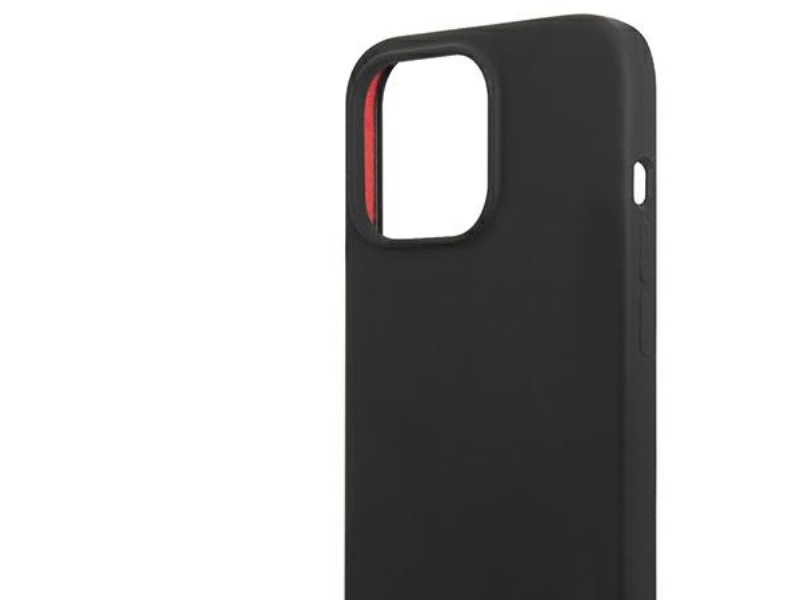 Karl Lagerfeld Silikon-Plaque-Case Für Iphone 13 Pro / Iphone 13 - Schwarz