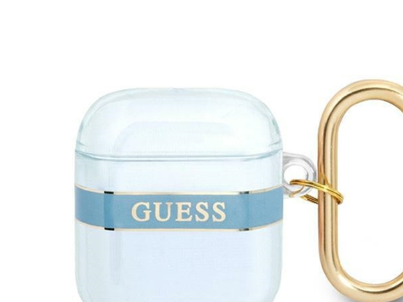 Guess Gua2hhtsb Airpods-Case Blau/Blau Strap Collection