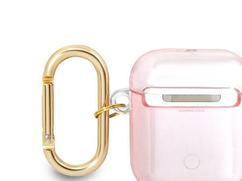 Guess Gua2hhtsp Airpods-Cover Pink/Pink Strap Collection