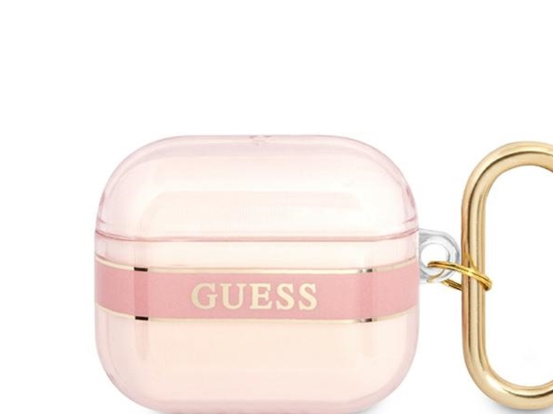 Guess Gua3hhtsp Airpods 3 Cover Pink/Pink - Strap Collection