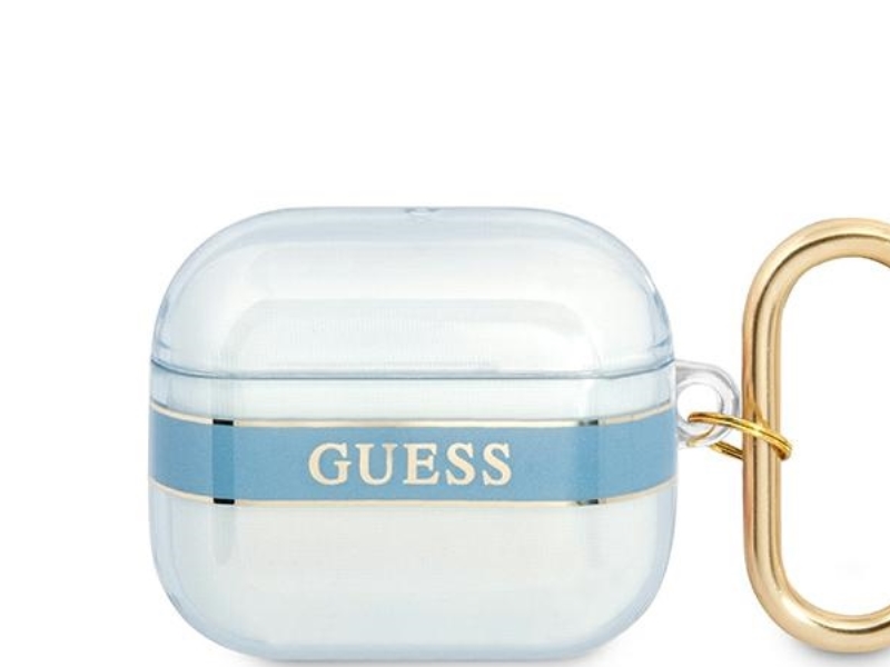 Guess Gua3hhtsb Airpods 3 Cover Blau/Blau – Strap Collection