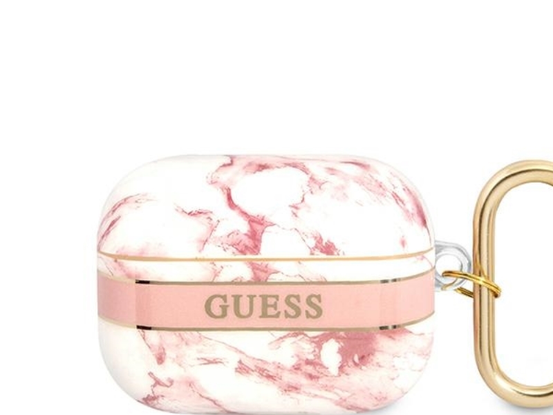 Guess Guaphchmap Airpods Pro Hülle - Pink/Pink Marble Strap Collection