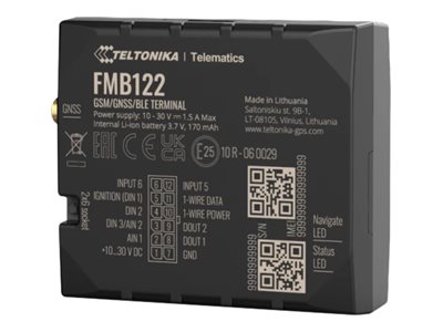 Teltonika Fmb122 - Gps/Glonass/Galileo/Beidou/Qzss-Sporingsenhed - 128 Mb