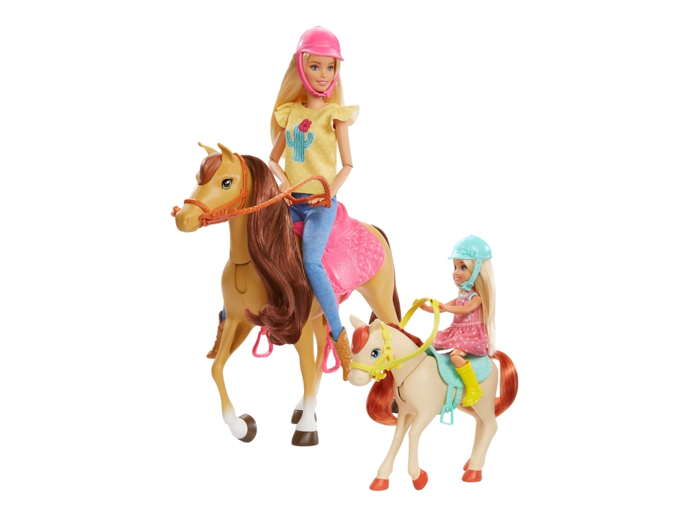 Barbie Puppe Mattel - Pferdestall (Fxh15)