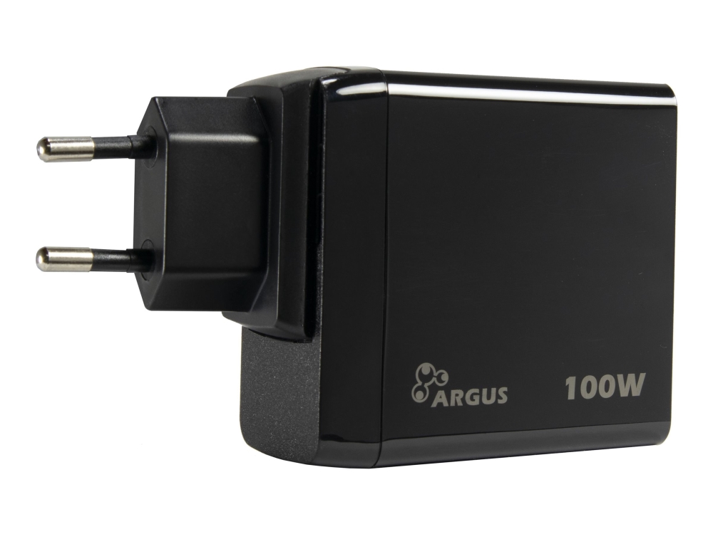 Argus Pd-3100 - Strømforsyningsadapter - 100 Watt - 5 A - Pd 2.0, Pd 3.0 (Usb-C) - På Kabel: Usb-C