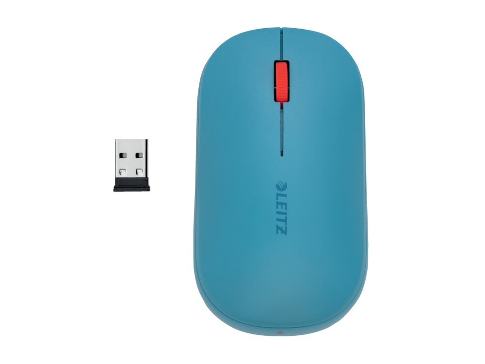 Leitz Cosy, Beidhändig, Rf Wireless + Bluetooth, 4000 Dpi, Blau