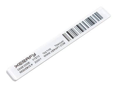 Zebra Rfid Label Synthetic 45X6mm Tt Gloss White Polyester 500/Roll (Ziprt3019299)
