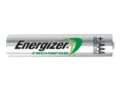 Energizer ENRAAA1000P4, Genopladeligt batteri, AAA, Nikkel-Metalhydrid (NiMH), 1,2 V, 1 stk, 1000 mAh