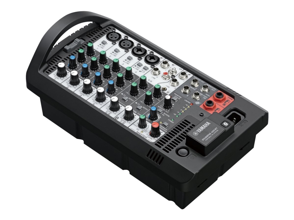 Yamaha Stagepas 400BT, 400 W, 55 - 20000 Hz, 2-suuntainen, Vapaasti seisova PA-järjestelmä, Musta, 2 m