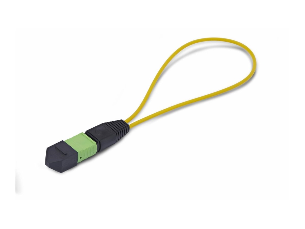Startech - Loopback-Adapter - Taa-Kompatibel - Mpo-12 Enkelttilstand (Han) - Fiberoptik - 9 / 125 Micron - Os1/Os2 - Black And Green