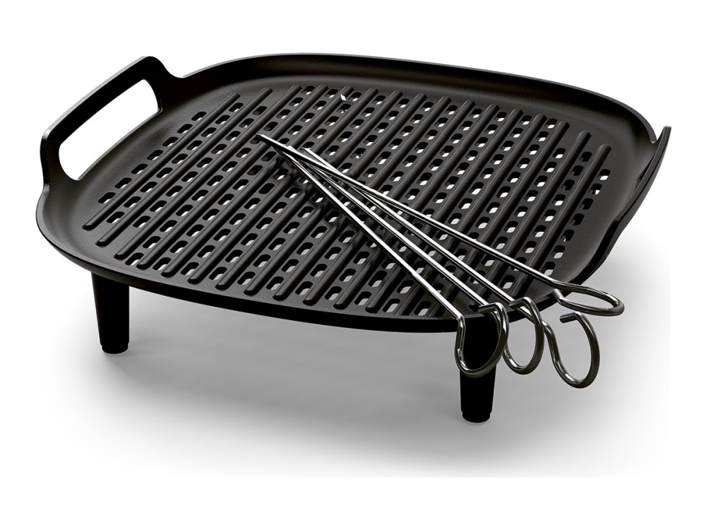 Philips Zubehör Für Airfryer 3,2 Und 4,2 Liter, Grillboden &-Spieße, Philips, Na110, Na120, Na210, Na211, Na210, Na211, Na320, Na321, Na322, Hd9100,