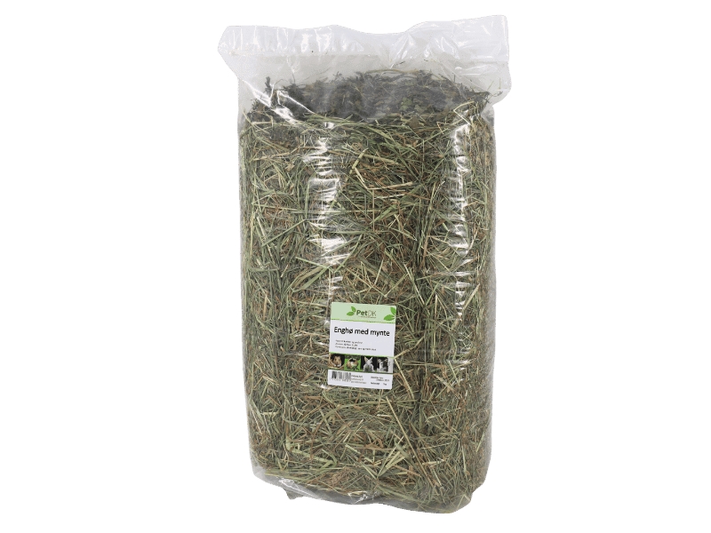 PetDK ängshö med mynta 1 kg | Djurmärken - Gnagare - PetDK | GameStuff