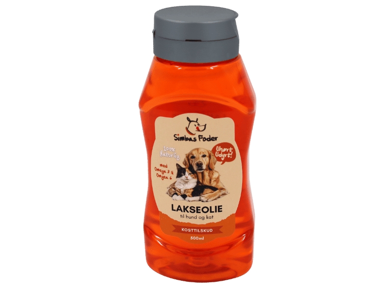 Simbas Foder Lakseolie 500ml