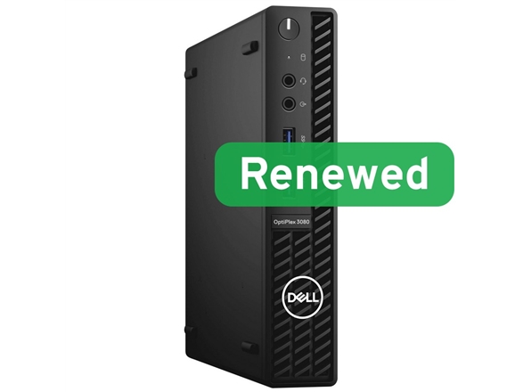 Dell Renewed Grade A Optiplex 3080 Micro Intel Core I5 I510500t 8 Gb Ssd 256 Gb Intel Uhd Graphics 630 Windows 11 Pro