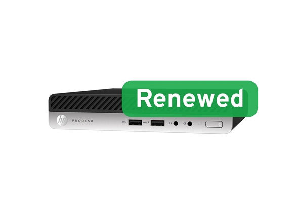 Hp Renewed Grade A Prodesk 400 G4 Intel Core I3 I3-8100T 8 Gb Ssd 128 Gb Intel Uhd Graphics 630 Windows 11 Pro Hpprodesk400g4i38100t8128a (4770070885