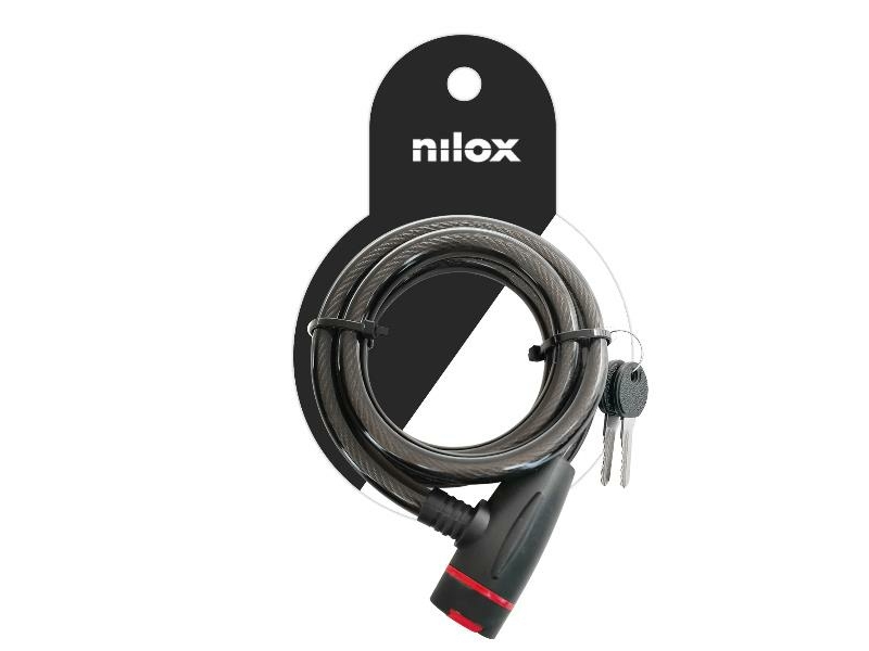 Nilox Nxplcablelock, Hængelås, Sort