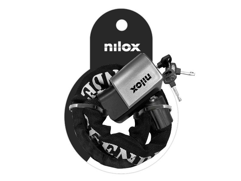 Nilox Nxplchainlock, Hængelås, Sort, Metallic