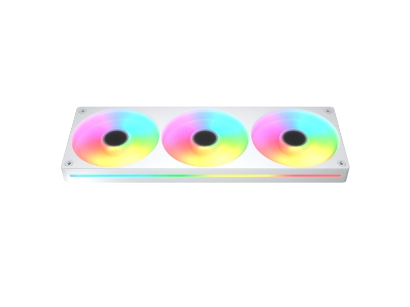 360Mm Cougar Reversed-Lüfter Unity360-Fb,360 Argb Pwm, Baltas