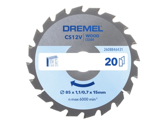 Dremel CS500 85mm runds&aring;gblad 2608846431? (1 st)
