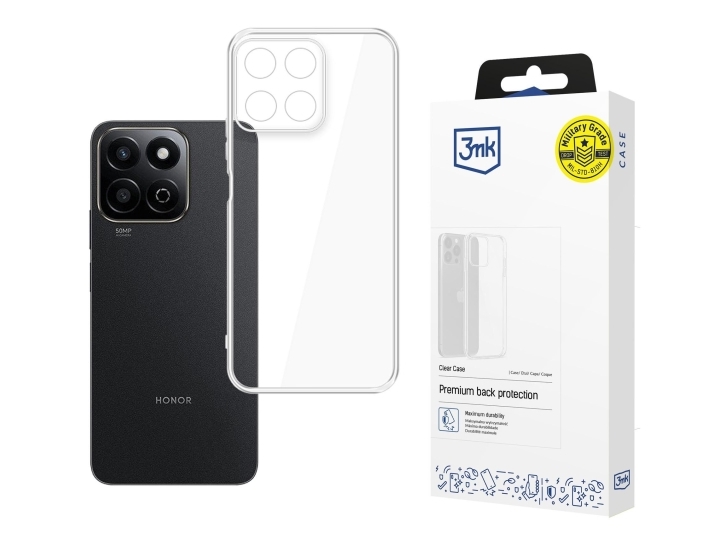 3Mk Clear, Cover, Honor, 200 Smart, 17,3 Cm (6.8"), Transparent