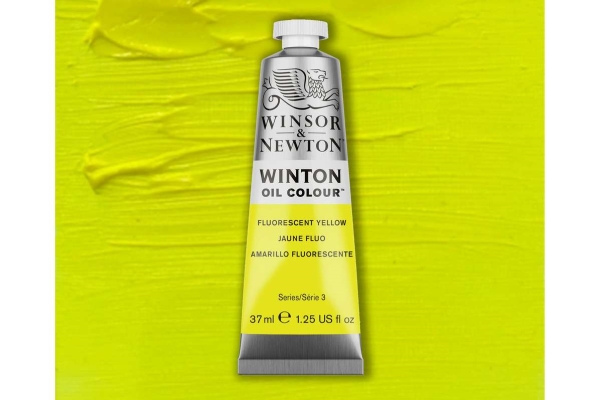 Winton oil 37 ml, fluorescerande gul