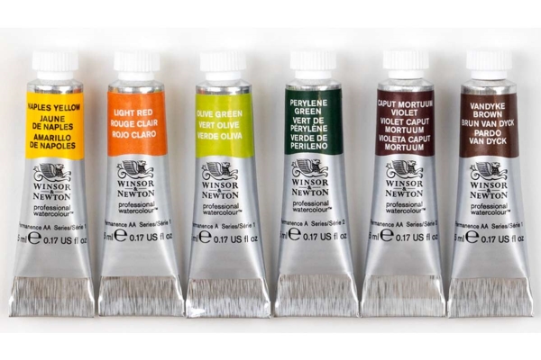 Profi-Wasserfarben-Set 6X5 Ml, Rich Earth