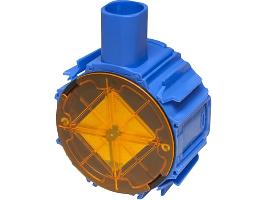 Halogenfri infälld monteringslåda för rör, 1 modul | Lauritz Knudsen - LK FUGA - Dosor | GameStuff