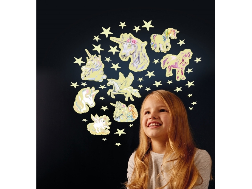 Brainstorm Glow Stars & Unicorns | Leksaker - Figurer & Dockor - Interaktiva dockor och figurer | GameStuff
