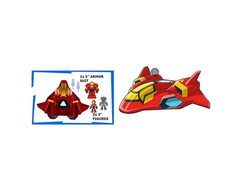 Iron Man & Friends Giant Armor Jet