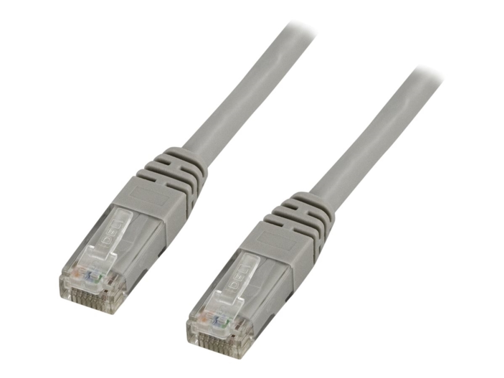 DELTACO - Patchkabel - RJ-45 (han) til RJ-45 (han) - 7 m - UTP - CAT 6
