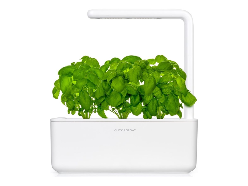 Click & Grow Smart Garden 3 - Smart plant pot - 30 x 12 x 21 cm - vit | Smarta hem - Smart Klimatkontroll - Smart Garden | GameStuff