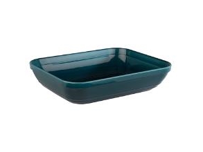 Servierschüssel Emma 1/2Gn 3.5Ltr L32.5Bx26.5Xh7.5Cm Melamin Blau,Stück