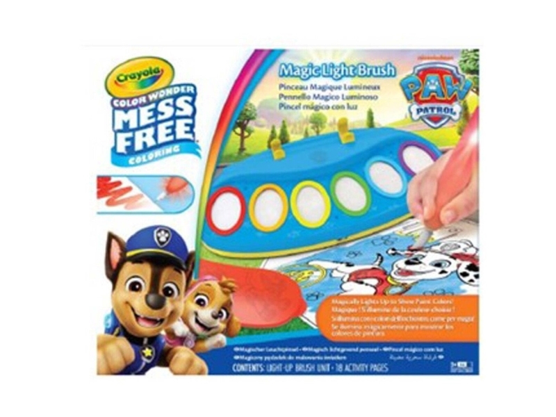 Crayola Color Wonder Mess Free Psi Patrol Magiczny pedzelek do malowania swiatlem