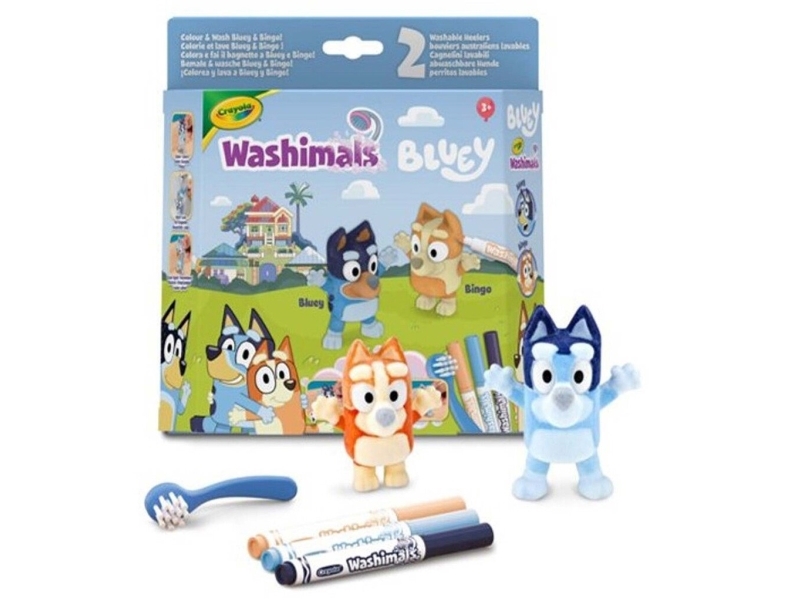 Crayola Scribble Scrubbie Bluey M/2 Kæledyr