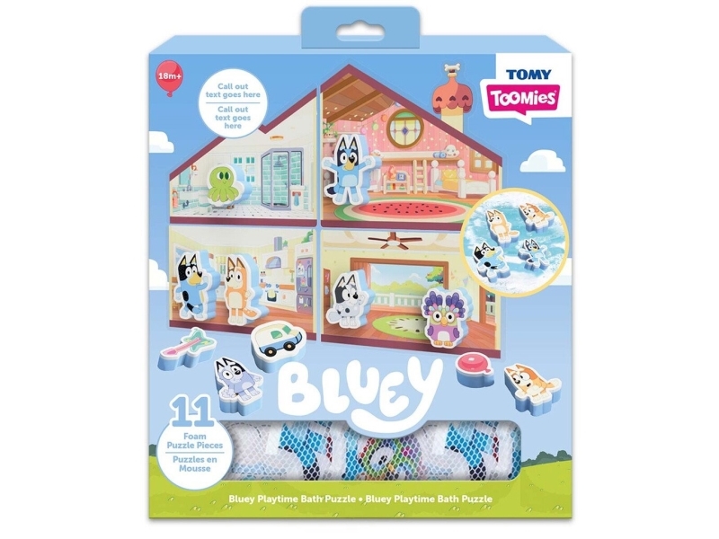 Toomies Bluey’S House Badaufkleber