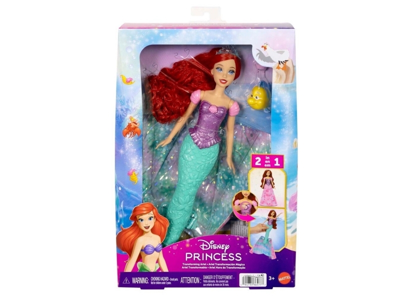 Disney Princess Transformation Doll Ariel