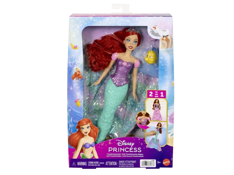 Disney Princess Transformation Doll Ariel