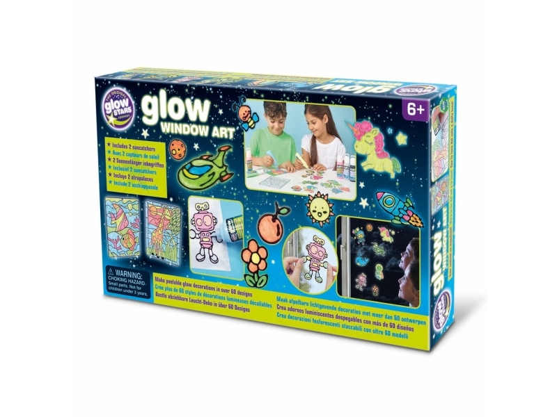 Brainstorm Glow Window Art Kit