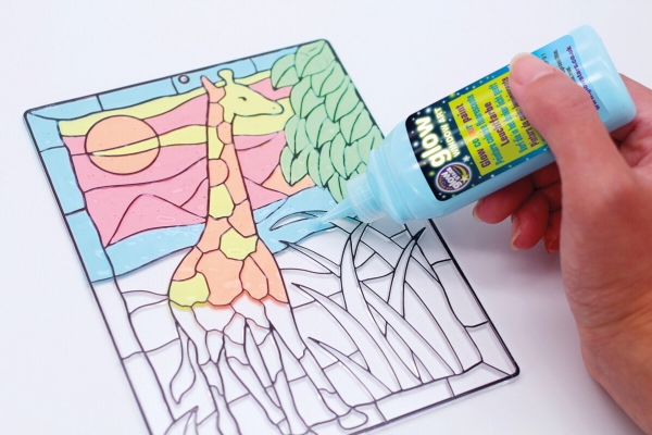 Brainstorm Glow Window Art Kit